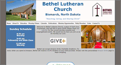 Desktop Screenshot of bethelbismarck.com